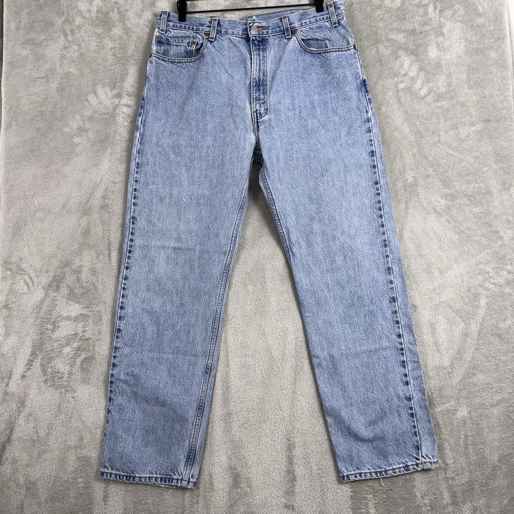 Vintage Levi's 505 Jeans Men's 38x32 (Fit 36x31) Regular Fit Straight Leg Y2K 02